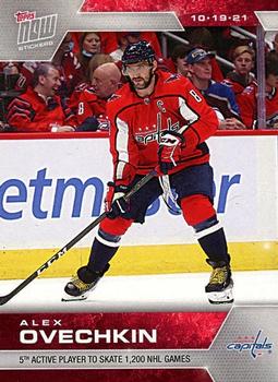 2021-22 Topps Now Stickers #31 Alex Ovechkin Front