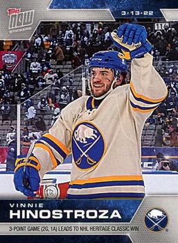 2021-22 Topps Now Stickers #339 Vinnie Hinostroza Front