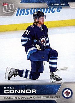 2021-22 Topps Now Stickers #355 Kyle Connor Front