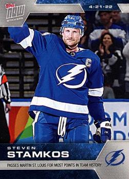 2021-22 Topps Now Stickers #418 Steven Stamkos Front