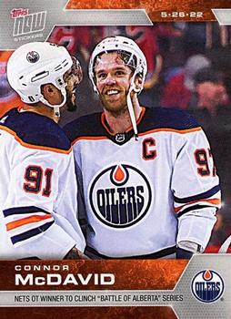 2021-22 Topps Now Stickers #503 Connor McDavid Front