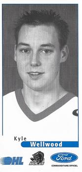 2000-01 Belleville Bulls (OHL) #23 Kyle Wellwood Front
