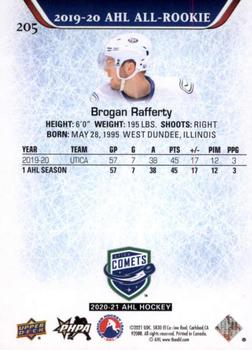 2020-21 Upper Deck AHL - Red #205 Brogan Rafferty Back