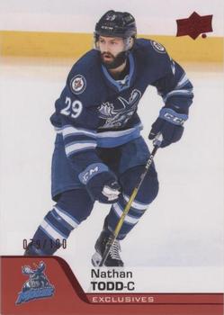 2020-21 Upper Deck AHL - UD Exclusives #2 Nathan Todd Front