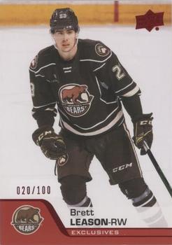 2020-21 Upper Deck AHL - UD Exclusives #43 Brett Leason Front