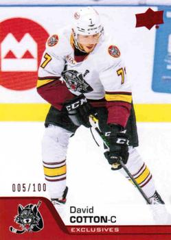 2020-21 Upper Deck AHL - UD Exclusives #45 David Cotton Front