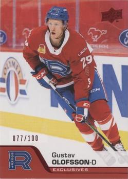 2020-21 Upper Deck AHL - UD Exclusives #80 Gustav Olofsson Front
