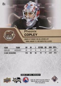 2020-21 Upper Deck AHL - UD Exclusives #81 Pheonix Copley Back