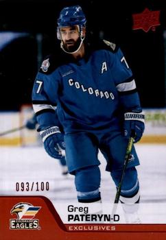 2020-21 Upper Deck AHL - UD Exclusives #93 Greg Pateryn Front
