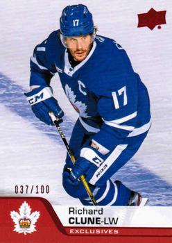2020-21 Upper Deck AHL - UD Exclusives #109 Richard Clune Front