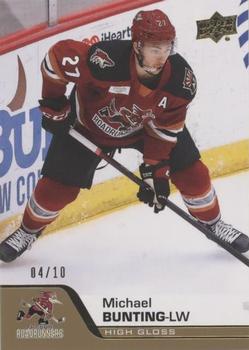 2020-21 Upper Deck AHL - UD High Gloss #74 Michael Bunting Front