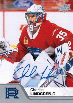 2020-21 Upper Deck AHL - Autographs #17 Charlie Lindgren Front