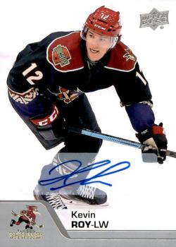 2020-21 Upper Deck AHL - Autographs #33 Kevin Roy Front