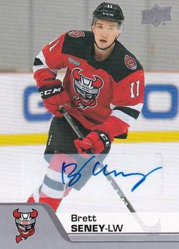 2020-21 Upper Deck AHL - Autographs #40 Brett Seney Front