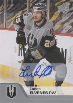 2020-21 Upper Deck AHL - Autographs #62 Lucas Elvenes Front