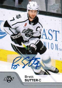 2020-21 Upper Deck AHL - Autographs #64 Brett Sutter Front