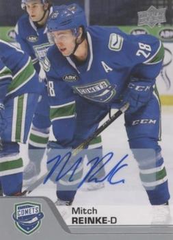 2020-21 Upper Deck AHL - Autographs #83 Mitch Reinke Front