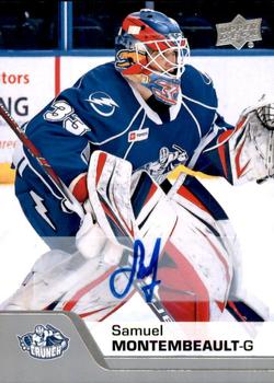 2020-21 Upper Deck AHL - Autographs #119 Samuel Montembeault Front