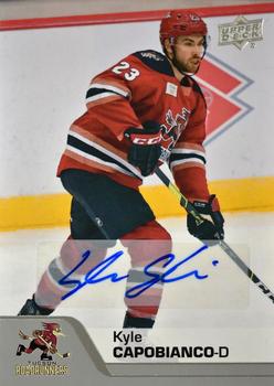 2020-21 Upper Deck AHL - Autographs #130 Kyle Capobianco Front