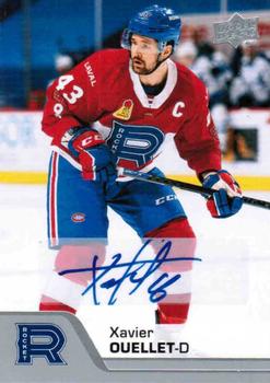 2020-21 Upper Deck AHL - Autographs #143 Xavier Ouellet Front