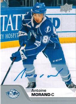 2020-21 Upper Deck AHL - Autographs #149 Antoine Morand Front