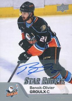 2020-21 Upper Deck AHL - Autographs #182 Benoit-Olivier Groulx Front