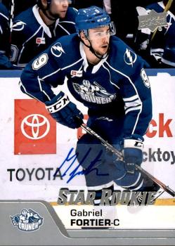 2020-21 Upper Deck AHL - Autographs #194 Gabriel Fortier Front
