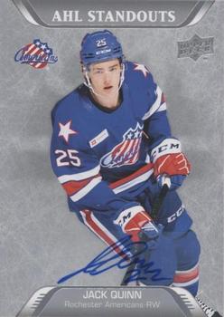 2020-21 Upper Deck AHL - Autographs #225 Jack Quinn Front