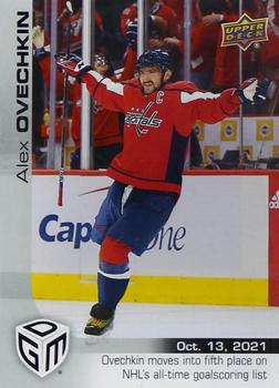 2021-22 Upper Deck Game Dated Moments #2 Alex Ovechkin Front