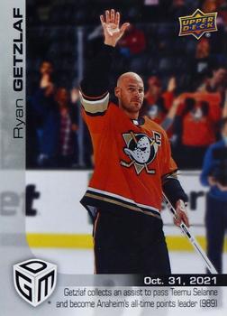 2021-22 Upper Deck Game Dated Moments #11 Ryan Getzlaf Front