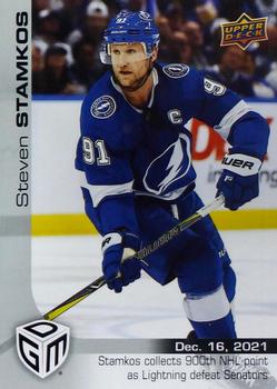 2021-22 Upper Deck Game Dated Moments #32 Steven Stamkos Front