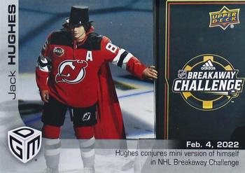2021-22 Upper Deck Game Dated Moments #51 Jack Hughes Front