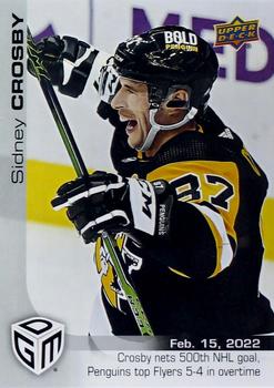 2021-22 Upper Deck Game Dated Moments #55 Sidney Crosby Front