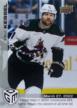2021-22 Upper Deck Game Dated Moments #73 Phil Kessel Front