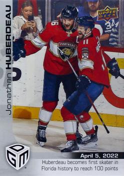 2021-22 Upper Deck Game Dated Moments #77 Jonathan Huberdeau Front