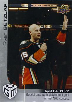 2021-22 Upper Deck Game Dated Moments #87 Ryan Getzlaf Front