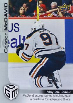 2021-22 Upper Deck Game Dated Moments #99 Connor McDavid Front