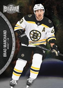 2021-22 SkyBox Metal Universe #15 Brad Marchand Front