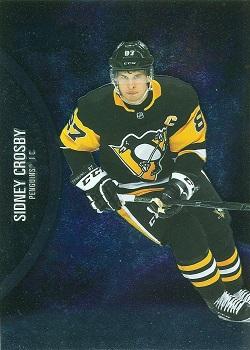 2021-22 SkyBox Metal Universe #100 Sidney Crosby Front