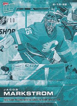 2021-22 Topps Now Stickers - Ice #288 Jacob Markstrom Front