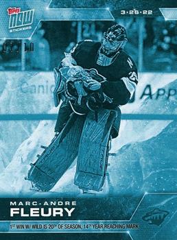 2021-22 Topps Now Stickers - Ice #359 Marc-Andre Fleury Front