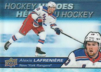 2021-22 Upper Deck Tim Hortons - Hockey Heroes #H-10 Alexis Lafreniere Front