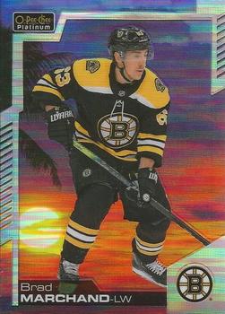 2020-21 O-Pee-Chee Platinum - Sunset #110 Brad Marchand Front