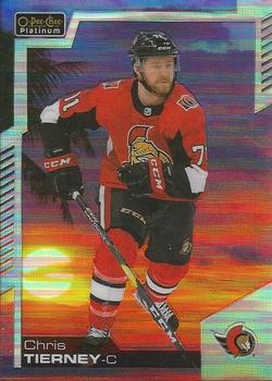 2020-21 O-Pee-Chee Platinum - Sunset #123 Chris Tierney Front