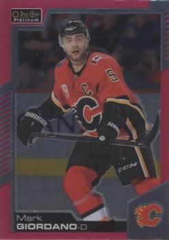 2020-21 O-Pee-Chee Platinum - Matte Pink #36 Mark Giordano Front