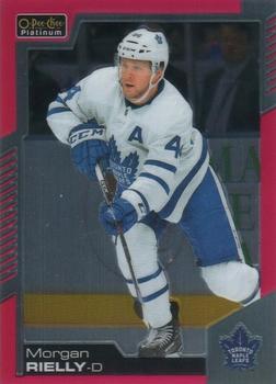 2020-21 O-Pee-Chee Platinum - Matte Pink #42 Morgan Rielly Front