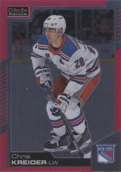 2020-21 O-Pee-Chee Platinum - Matte Pink #49 Chris Kreider Front