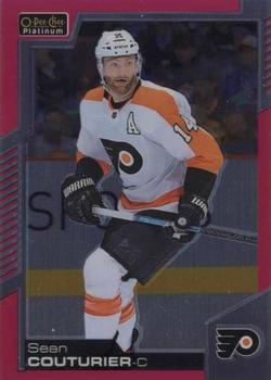 2020-21 O-Pee-Chee Platinum - Matte Pink #64 Sean Couturier Front