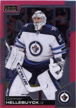 2020-21 O-Pee-Chee Platinum - Matte Pink #114 Connor Hellebuyck Front