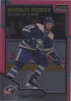 2020-21 O-Pee-Chee Platinum - Matte Pink #158 Liam Foudy Front